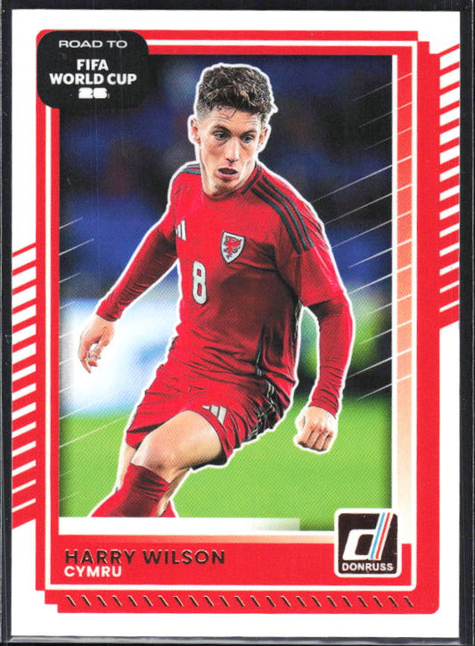 2025-26 Donruss Road to FIFA World Cup #4 Harry Wilson Base