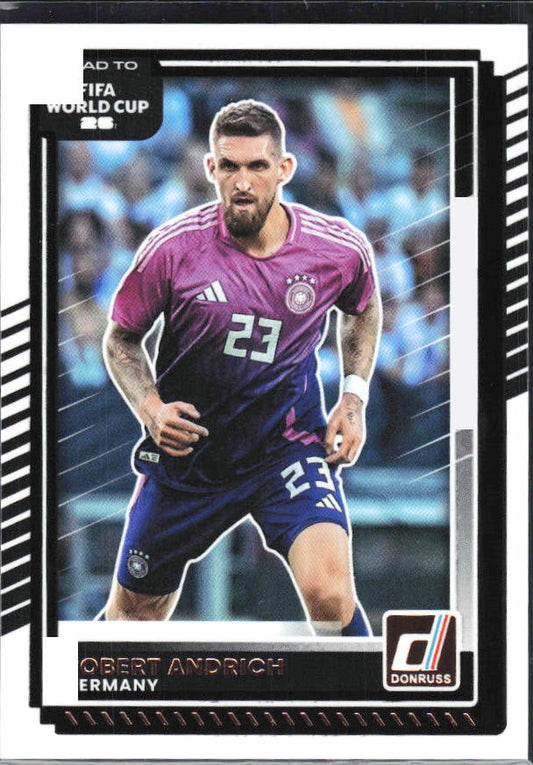 2025-26 Donruss Road to FIFA World Cup #42 Robert Andrich Base