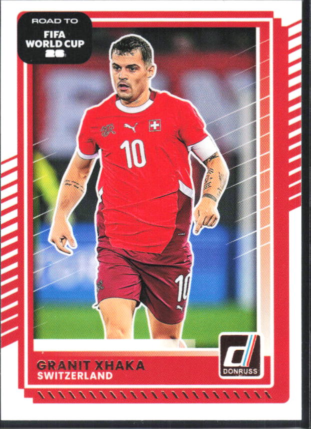 2025-26 Donruss Road to FIFA World Cup #177 Granit Xhaka Base