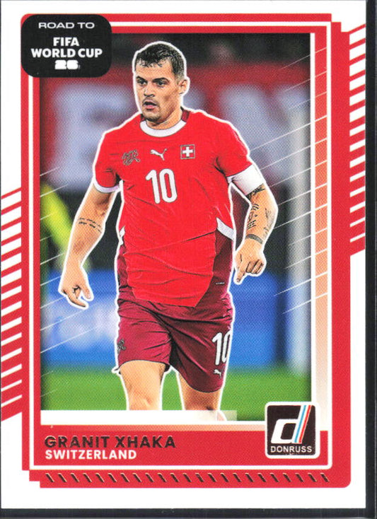 2025-26 Donruss Road to FIFA World Cup #177 Granit Xhaka Base