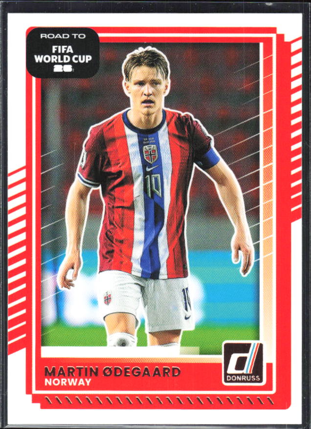 2025-26 Donruss Road to FIFA World Cup #166 Martin Odegaard Base