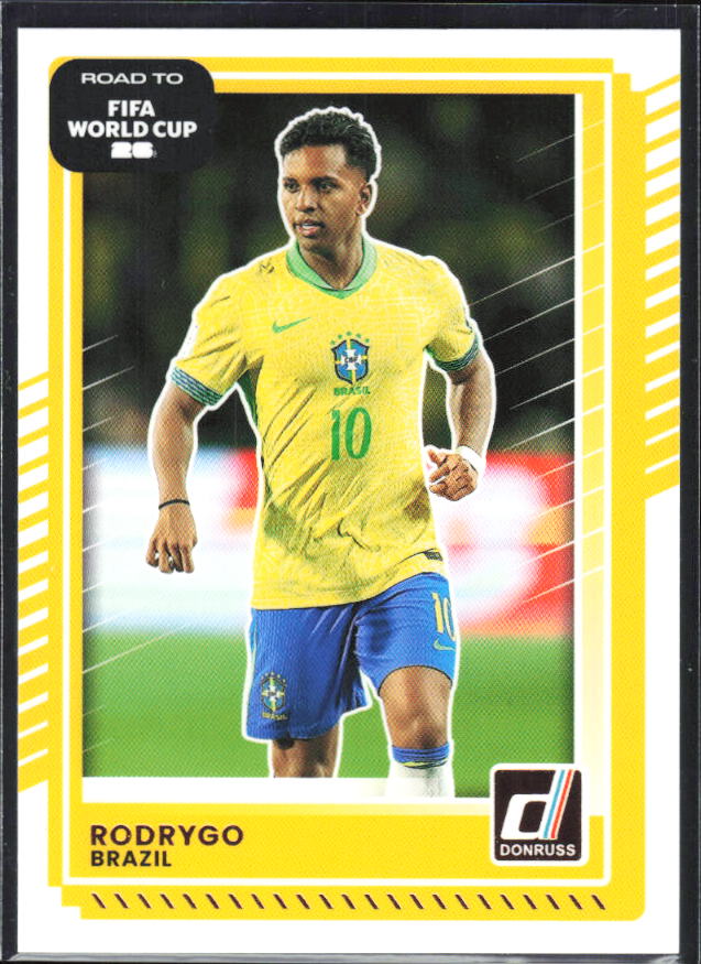 2025-26 Donruss Road to FIFA World Cup #183 Rodrygo Base