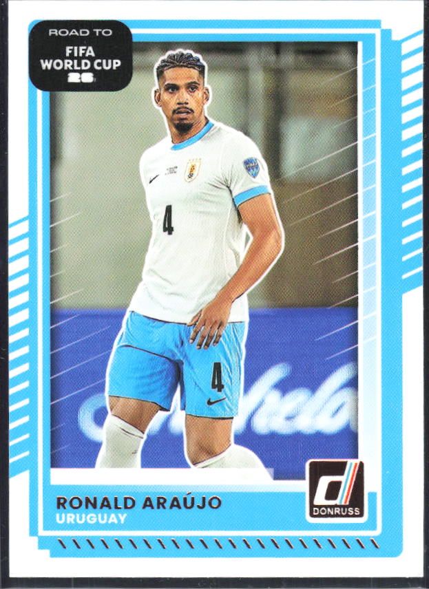 2025-26 Donruss Road to FIFA World Cup #51 Ronald Araujo Base