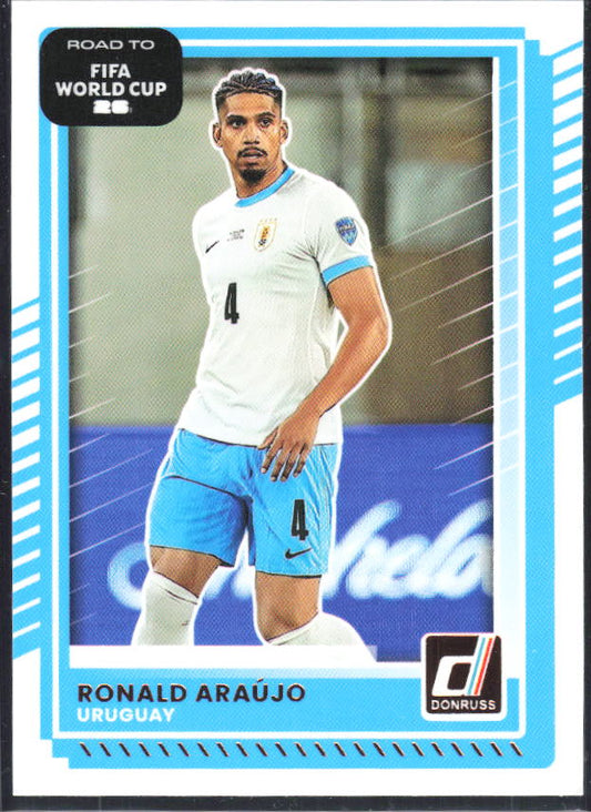 2025-26 Donruss Road to FIFA World Cup #51 Ronald Araujo Base