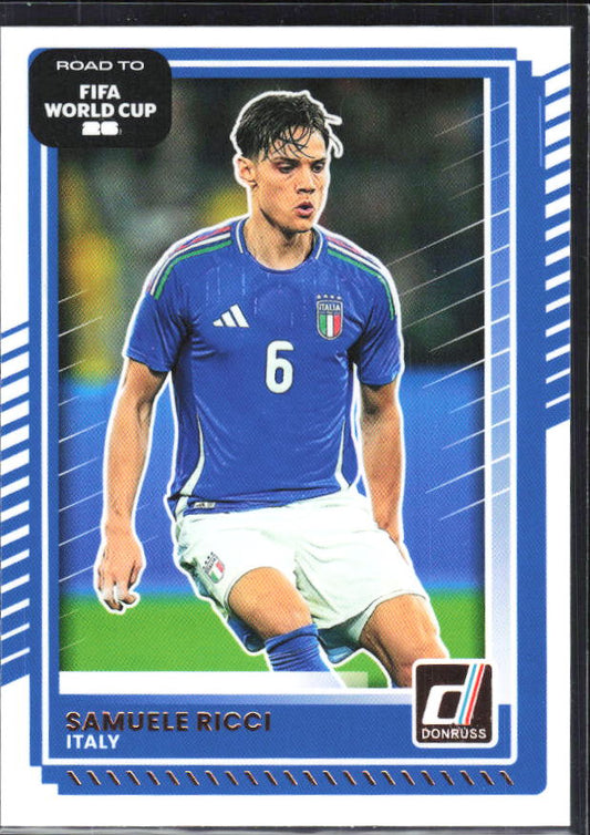 2025-26 Donruss Road to FIFA World Cup #120 Samuele Ricci Base
