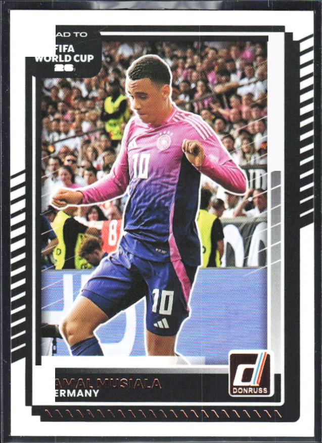 2025-26 Donruss Road to FIFA World Cup #40 Jamal Musiala Base