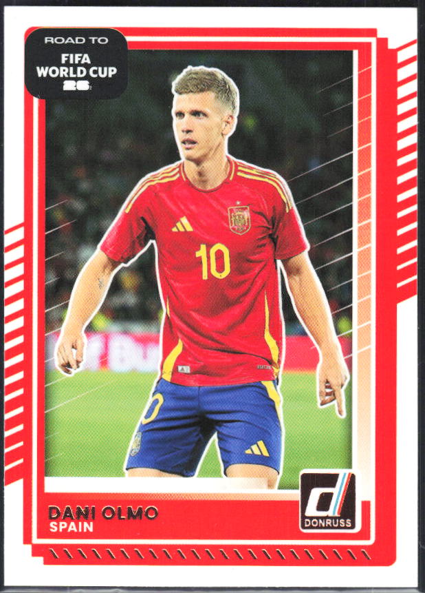 2025-26 Donruss Road to FIFA World Cup #13 Dani Olmo Base