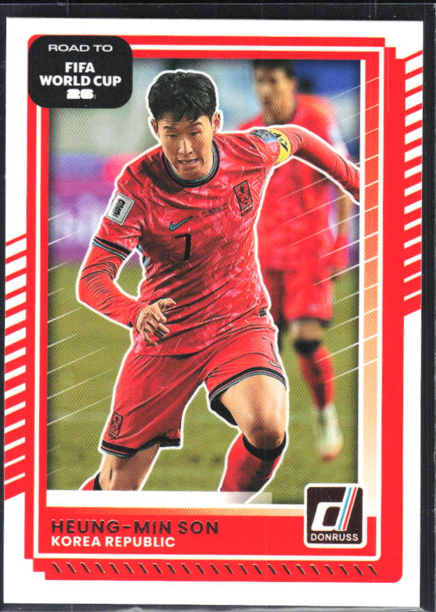 2025-26 Donruss Road to FIFA World Cup #102 Heung-Min Son Base