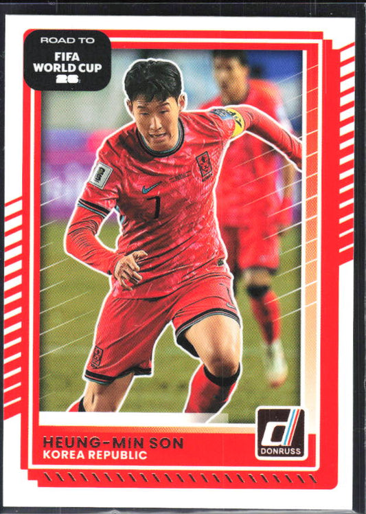 2025-26 Donruss Road to FIFA World Cup #102 Heung-Min Son Base