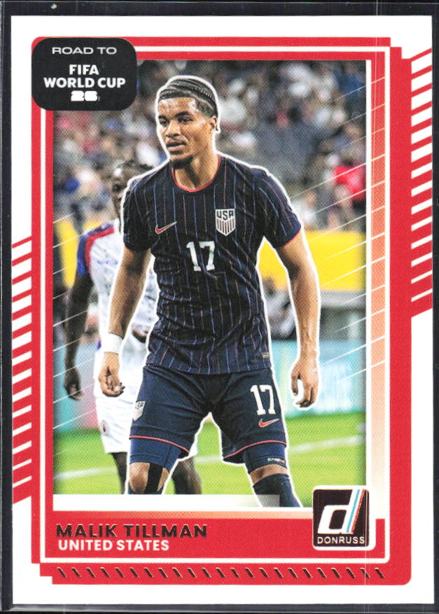 2025-26 Donruss Road to FIFA World Cup #27 Malik Tillman Base