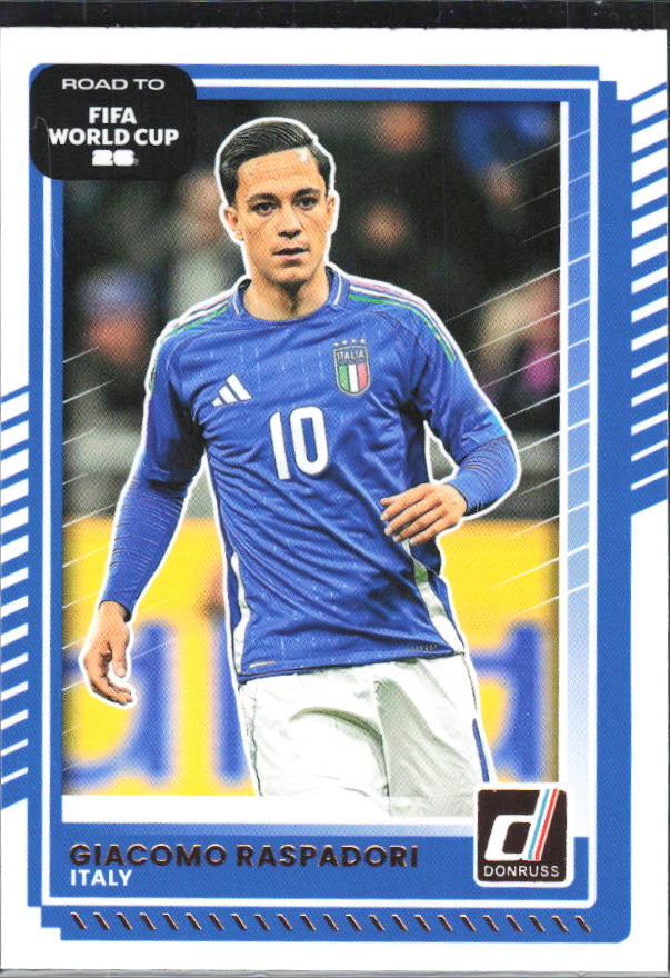 2025-26 Donruss Road to FIFA World Cup #118 Giacomo Raspadori Base