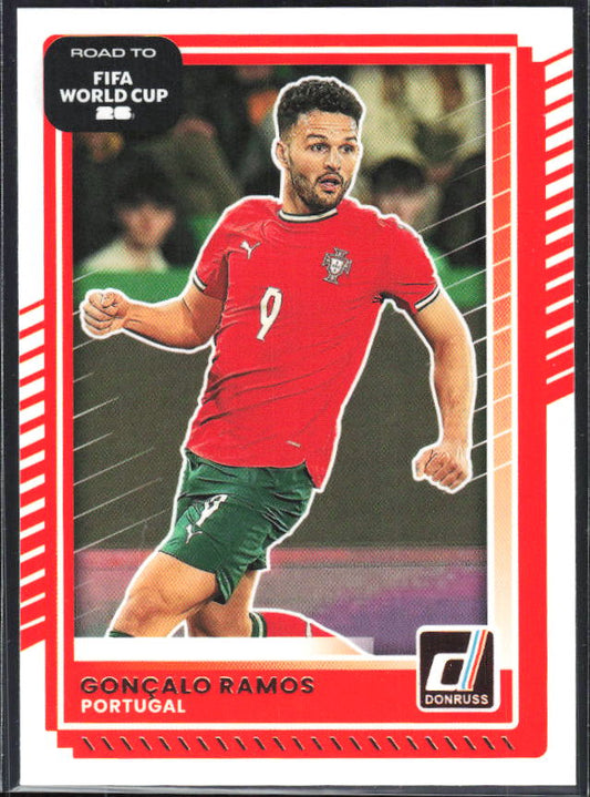 2025-26 Donruss Road to FIFA World Cup #95 Goncalo Ramos Base