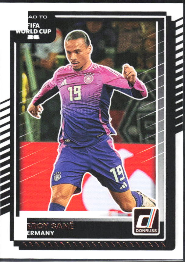 2025-26 Donruss Road to FIFA World Cup #37 Leroy Sane Base