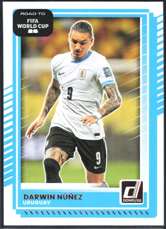2025-26 Donruss Road to FIFA World Cup #52 Darwin Nunez Base