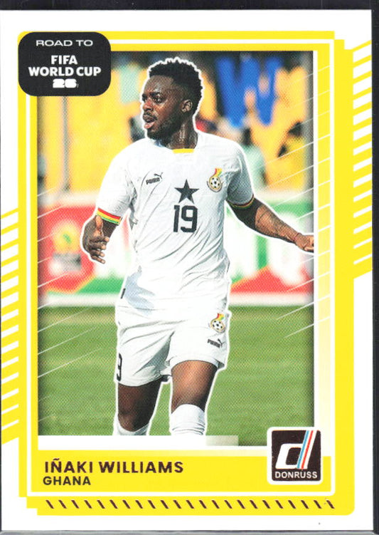 2025-26 Donruss Road to FIFA World Cup #130 Inaki Williams Base