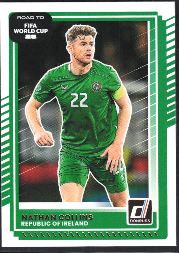 2025-26 Donruss Road to FIFA World Cup #173 Nathan Collins Base