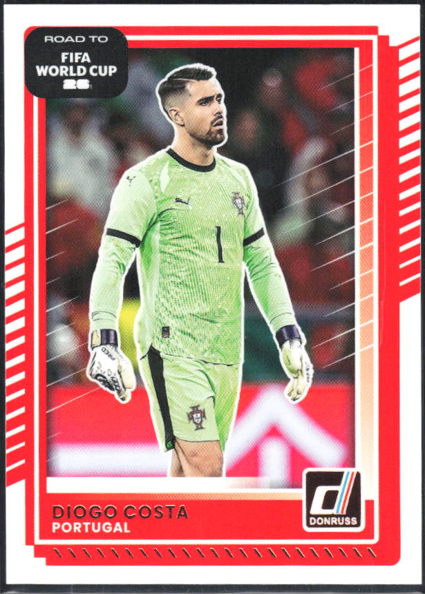 2025-26 Donruss Road to FIFA World Cup #87 Diogo Costa Base