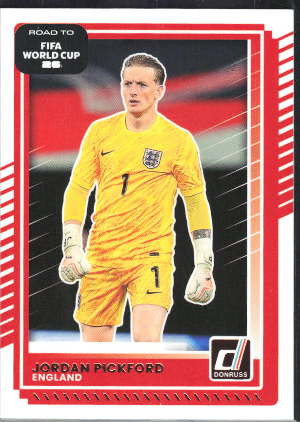 2025-26 Donruss Road to FIFA World Cup #64 Jordan Pickford Base