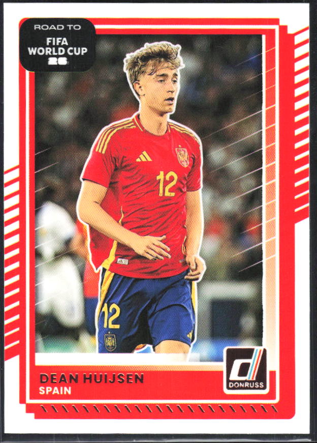 2025-26 Donruss Road to FIFA World Cup #9 Dean Huijsen Base