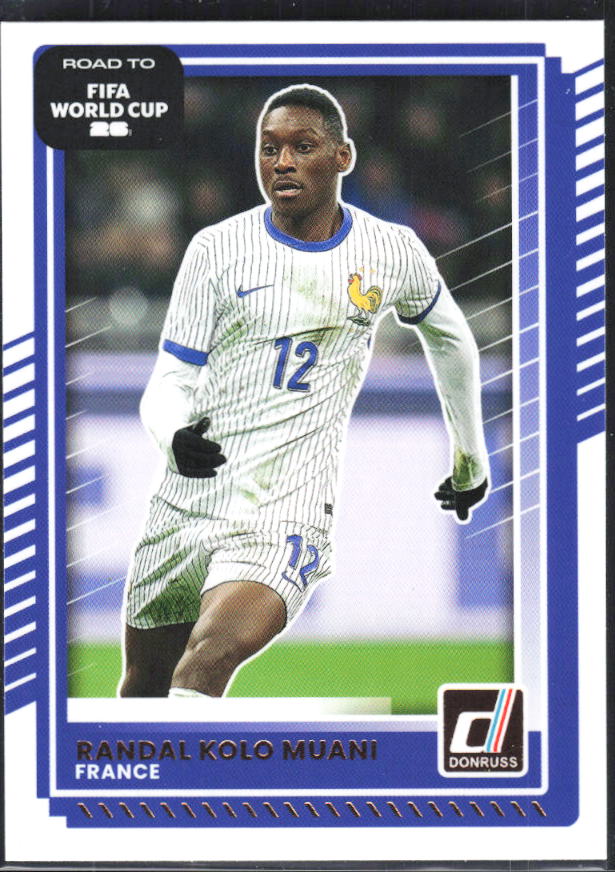 2025-26 Donruss Road to FIFA World Cup #146 Randal Kolo Muani Base