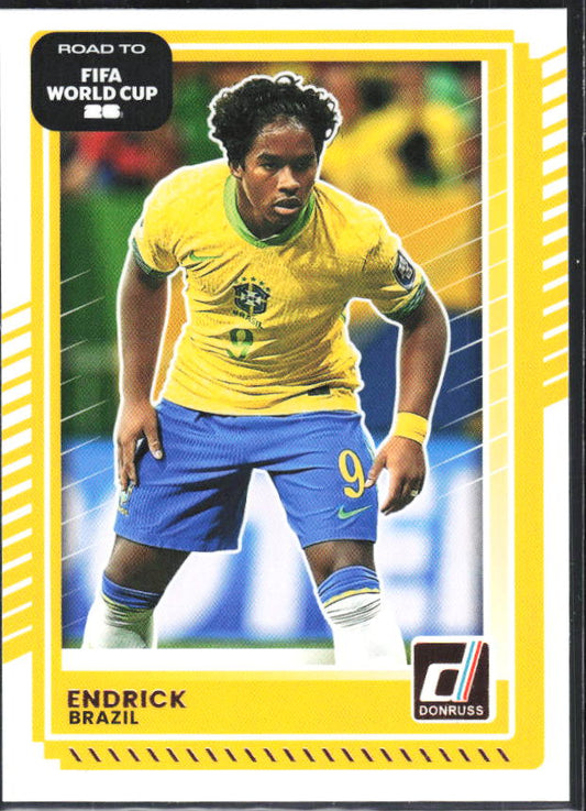 2025-26 Donruss Road to FIFA World Cup #188 Endrick Base