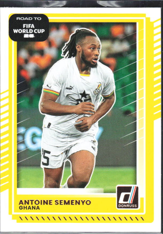 2025-26 Donruss Road to FIFA World Cup #131 Antoine Semenyo Base