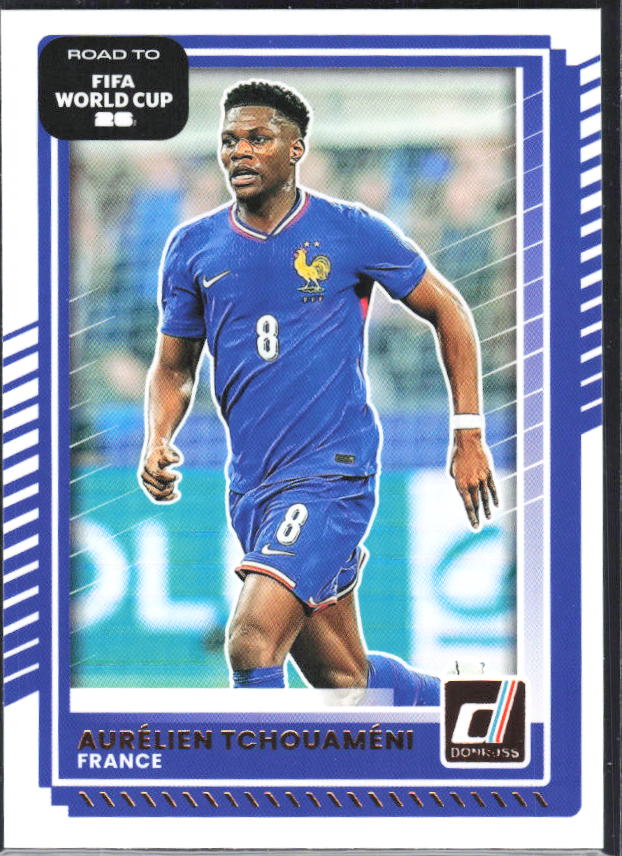2025-26 Donruss Road to FIFA World Cup #150 Aurelien Tchouameni Base