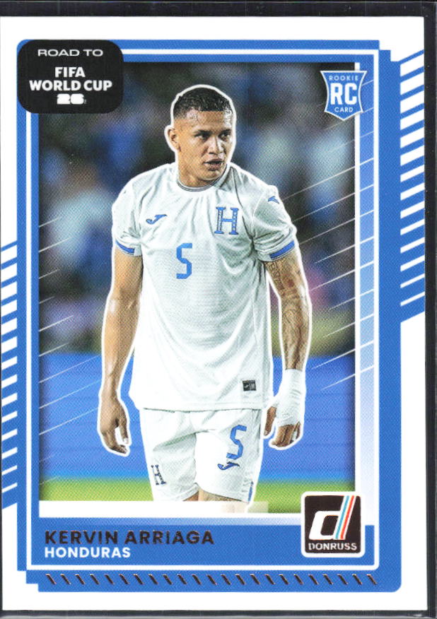 2025-26 Donruss Road to FIFA World Cup #109 Kervin Arriaga Base