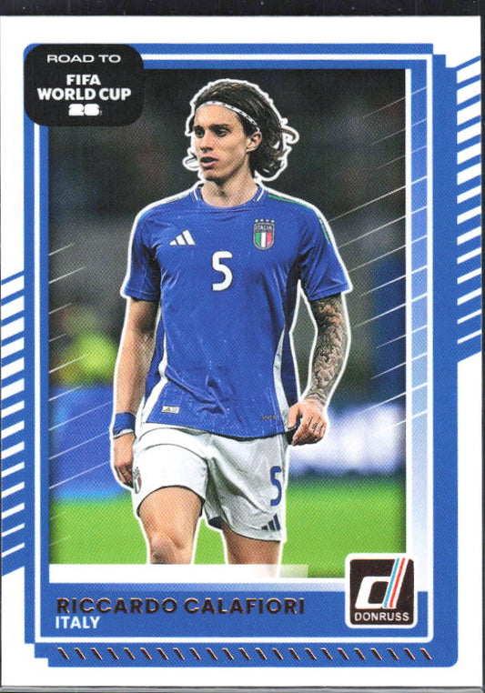 2025-26 Donruss Road to FIFA World Cup #116 Riccardo Calafiori Base