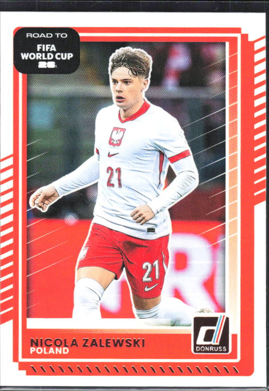 2025-26 Donruss Road to FIFA World Cup #200 Nicola Zalewski Base