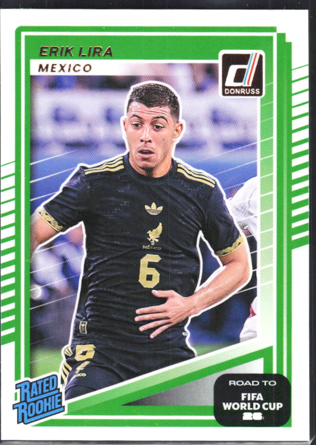2025-26 Donruss Road to FIFA World Cup #212 Erik Lira Base