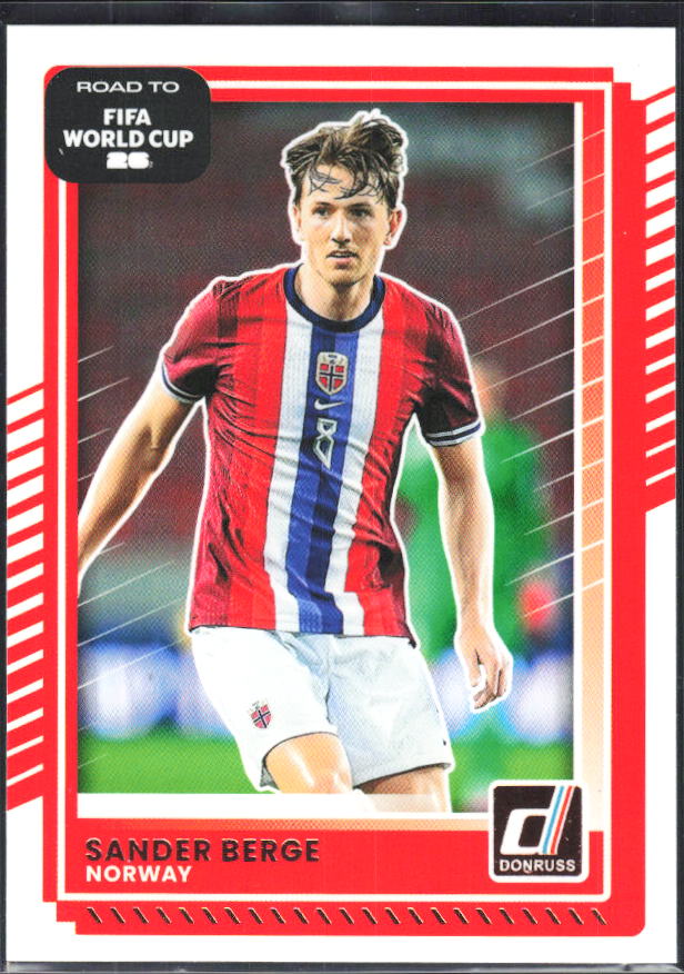 2025-26 Donruss Road to FIFA World Cup #171 Sander Berge Base