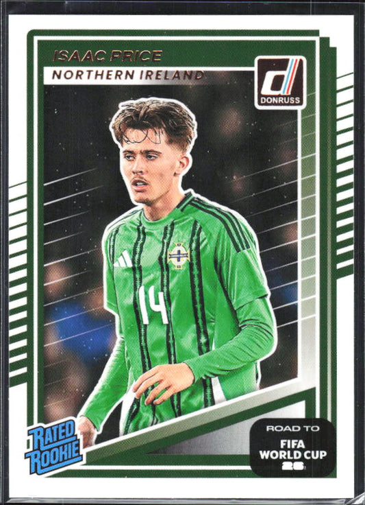 2025-26 Donruss Road to FIFA World Cup #219 Isaac Price Base