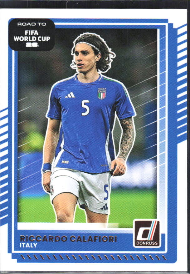 2025-26 Donruss Road to FIFA World Cup #116 Riccardo Calafiori Base