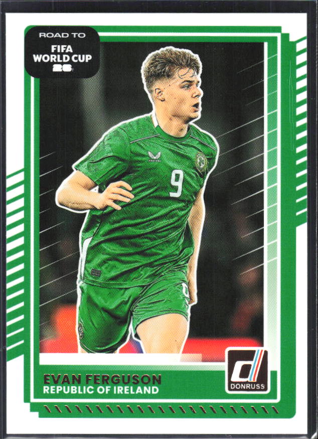 2025-26 Donruss Road to FIFA World Cup #174 Evan Ferguson Base