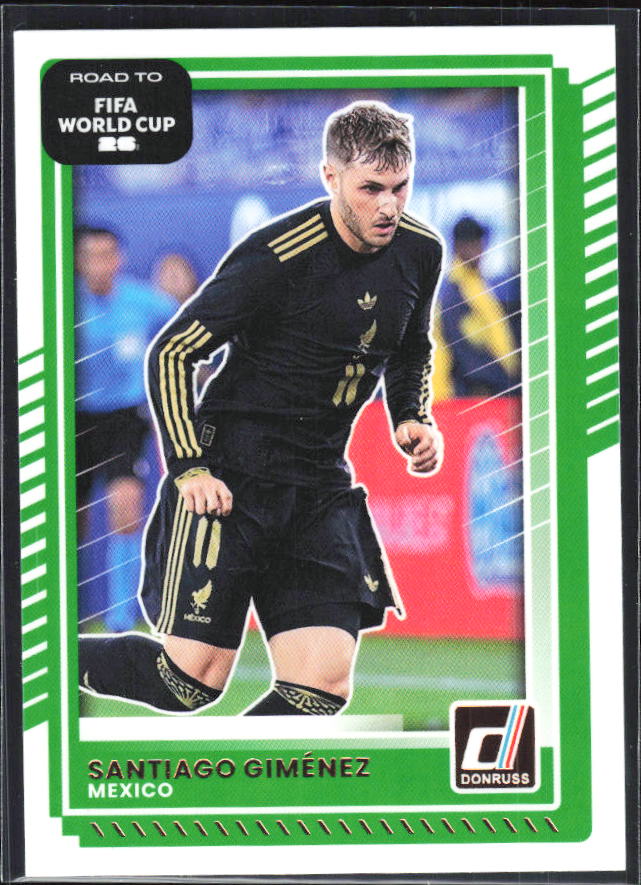 2025-26 Donruss Road to FIFA World Cup #75 Santiago Gimenez Base
