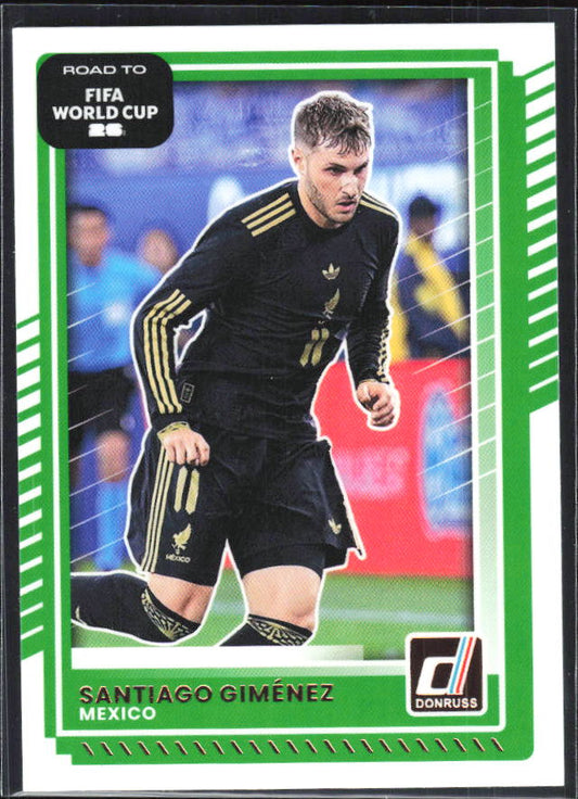 2025-26 Donruss Road to FIFA World Cup #75 Santiago Gimenez Base
