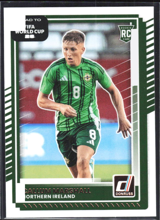 2025-26 Donruss Road to FIFA World Cup #47 Callum Marshall Base