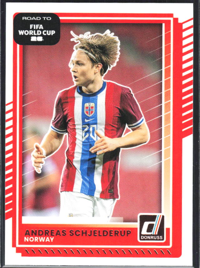 2025-26 Donruss Road to FIFA World Cup #167 Andreas Schjelderup Base