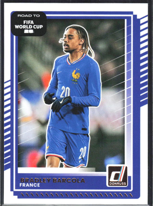 2025-26 Donruss Road to FIFA World Cup #135 Bradley Barcola Base