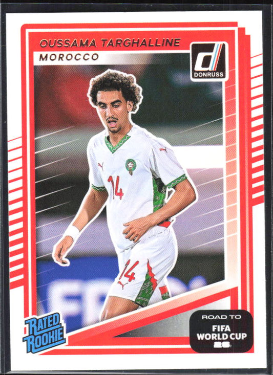 2025-26 Donruss Road to FIFA World Cup #217 Oussama Targhalline Base