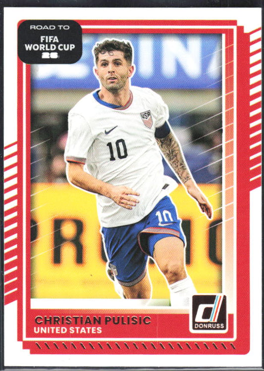 2025-26 Donruss Road to FIFA World Cup #25 Christian Pulisic Base
