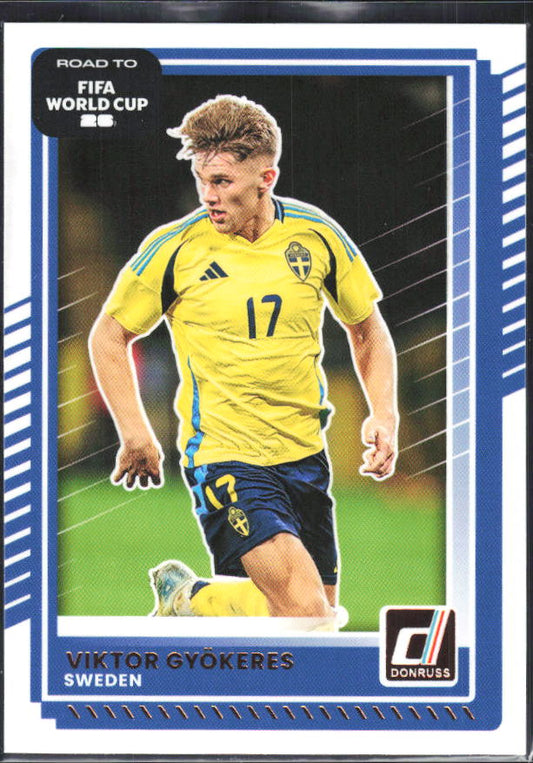 2025-26 Donruss Road to FIFA World Cup #82 Viktor Gyokeres Base