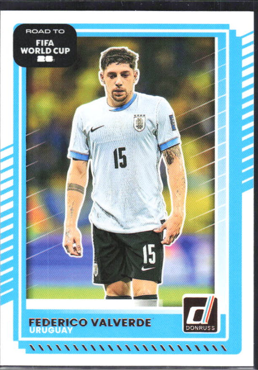 2025-26 Donruss Road to FIFA World Cup #50 Federico Valverde Base