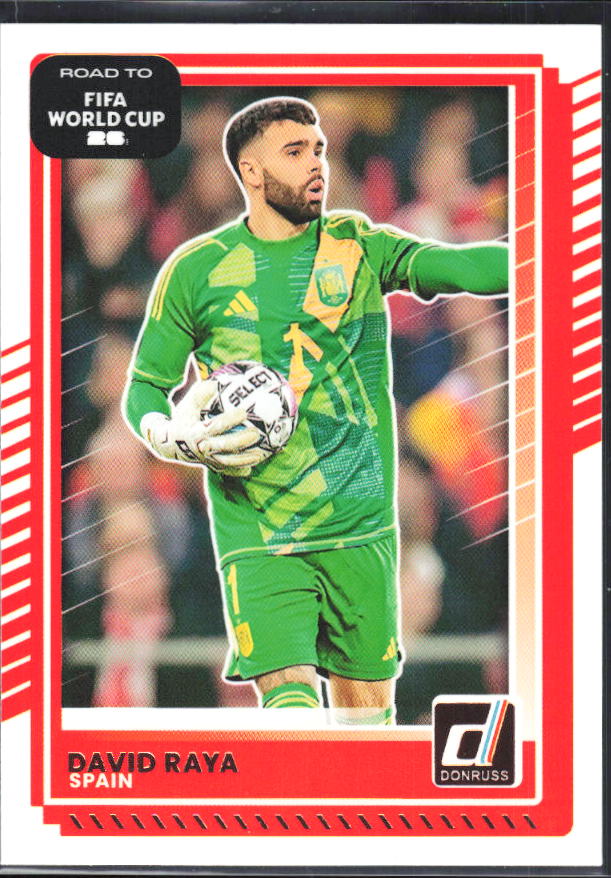 2025-26 Donruss Road to FIFA World Cup #8 David Raya Base