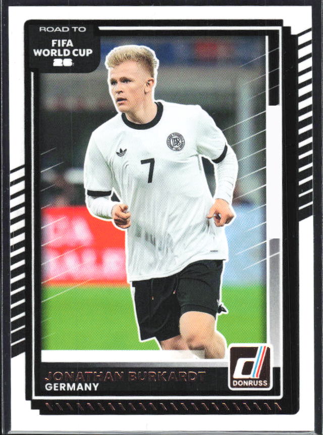 2025-26 Donruss Road to FIFA World Cup #44 Jonathan Burkardt Base