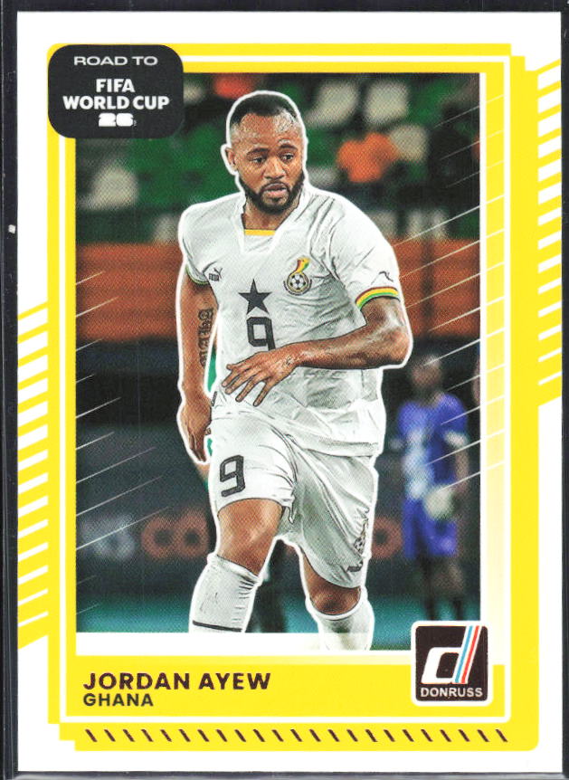 2025-26 Donruss Road to FIFA World Cup #128 Jordan Ayew Base