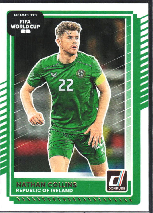 2025-26 Donruss Road to FIFA World Cup #173 Nathan Collins Base