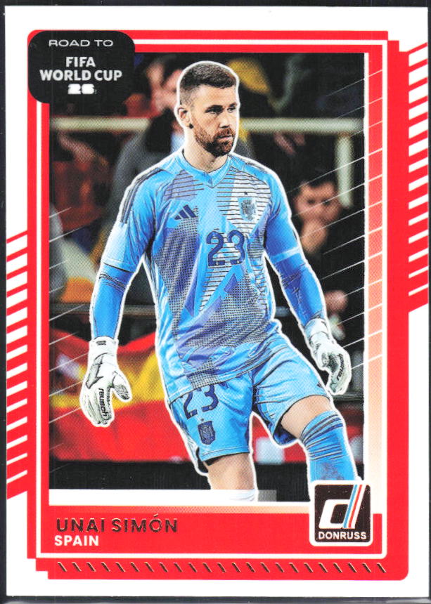2025-26 Donruss Road to FIFA World Cup #19 Unai Simon Base