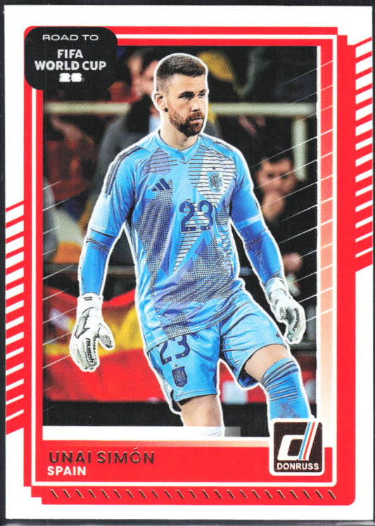 2025-26 Donruss Road to FIFA World Cup #19 Unai Simon Base